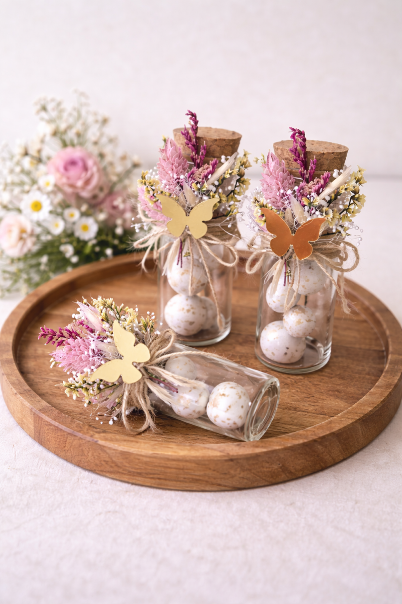 Μπομπονιέρα βάπτισης πεταλούδα ΜΠΒ480